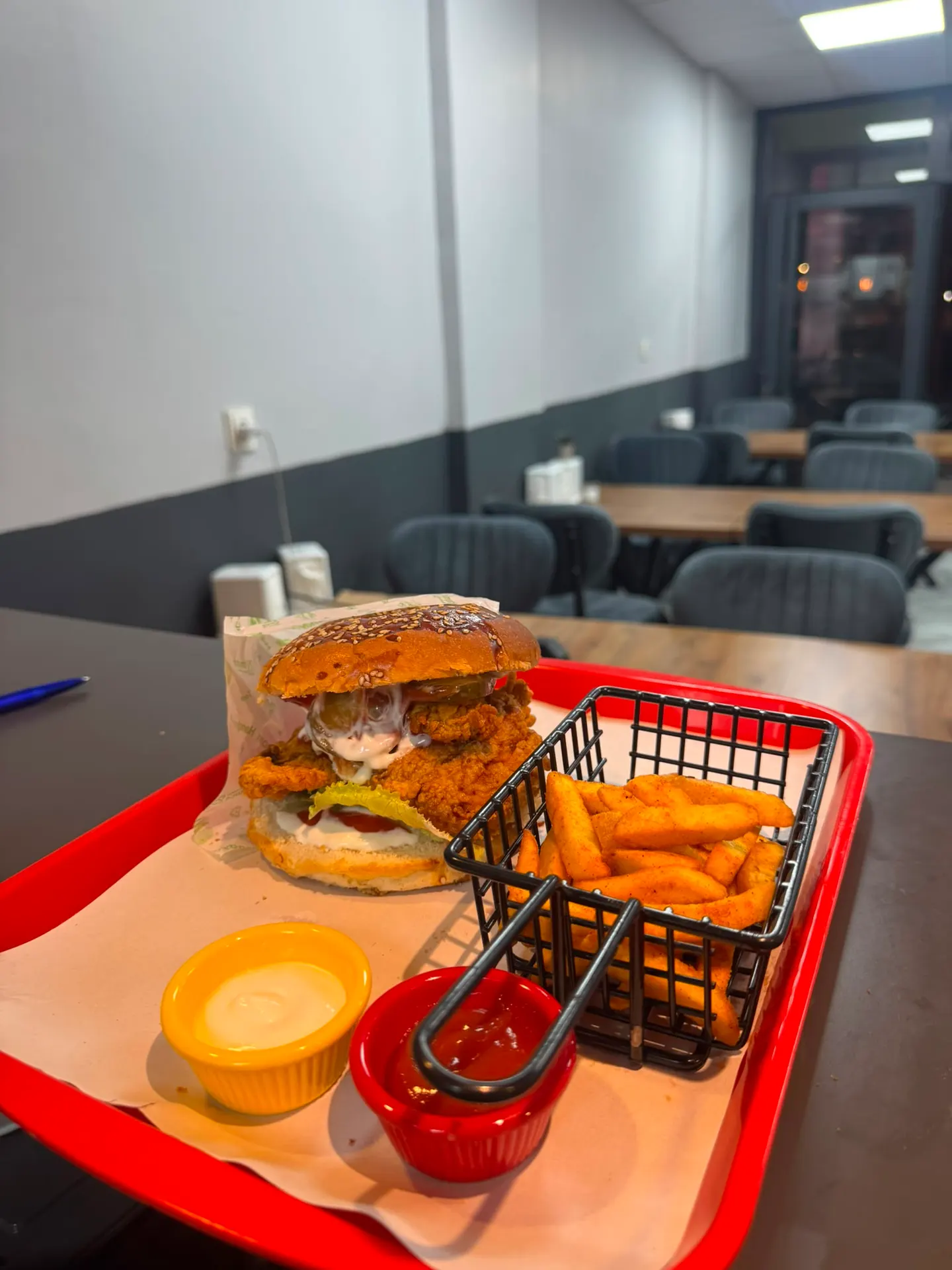 Hamburger Menü 1